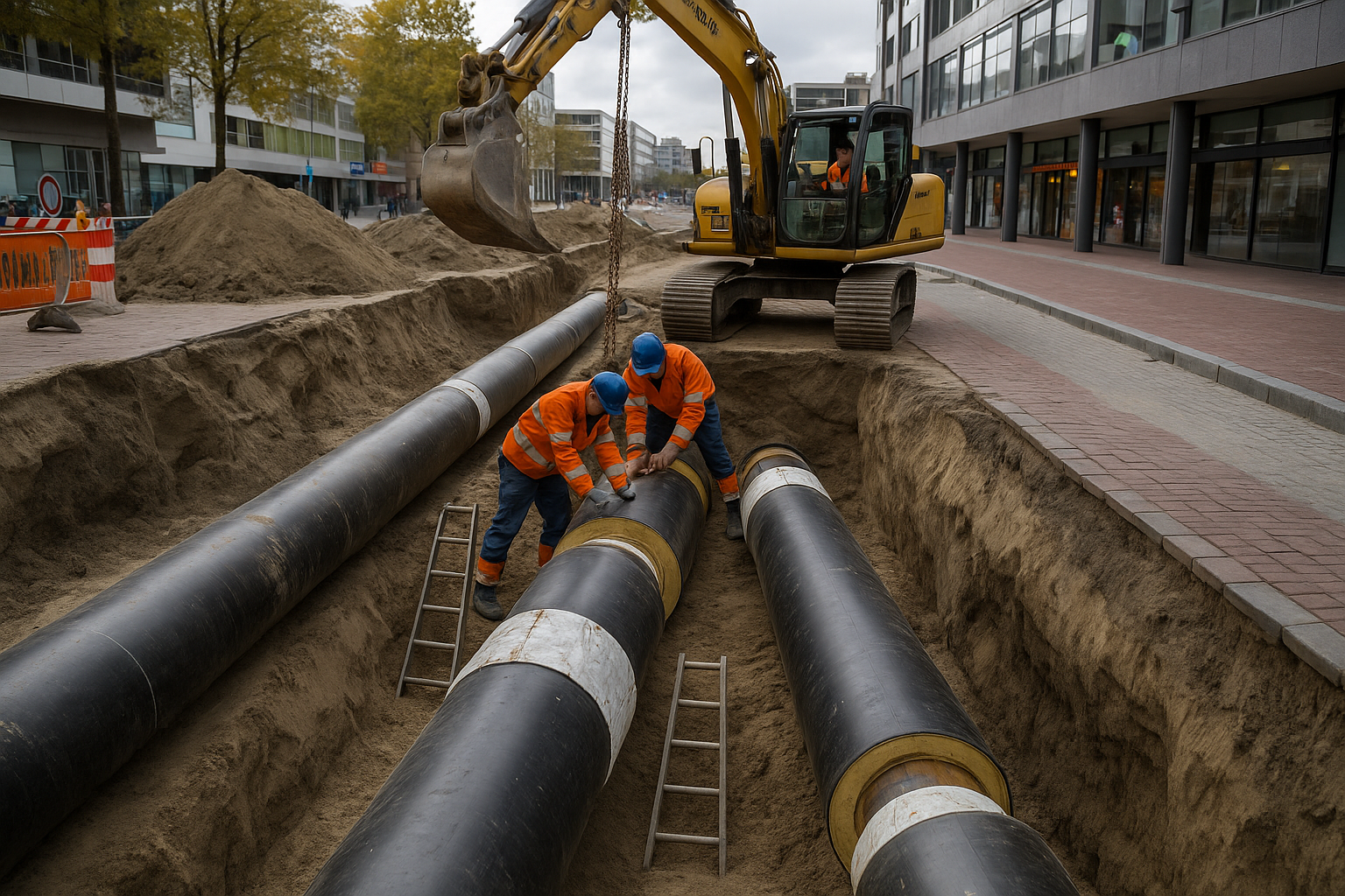 warmtenet stadshart Acutec